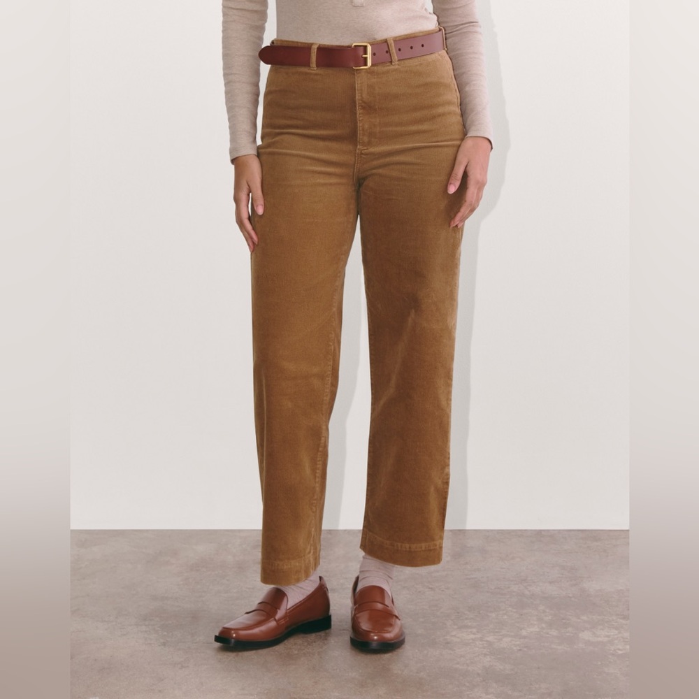 Everlane Wide Leg Corduroy Pants